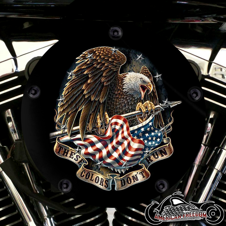 Harley Davidson High Flow Air Cleaner Cover - Colors Don't Run